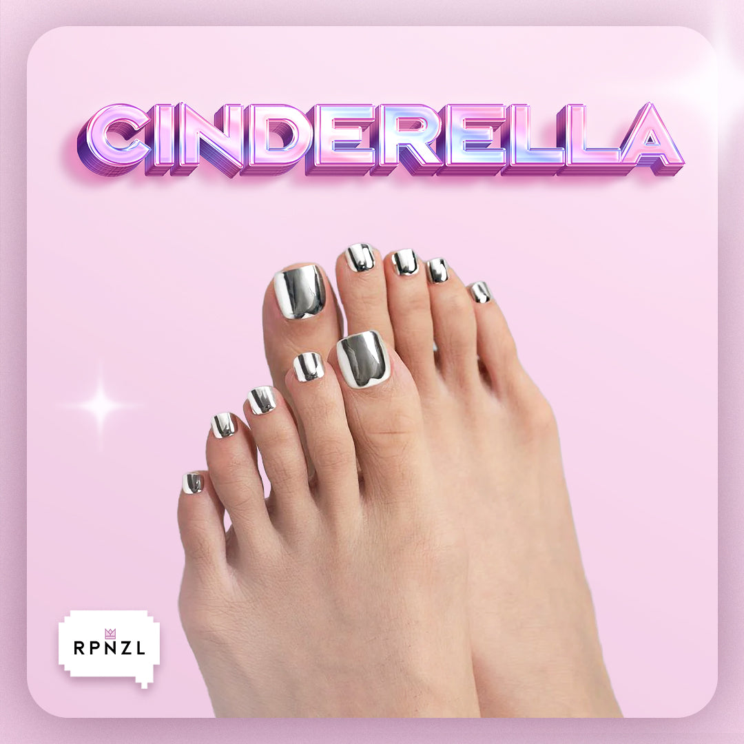 Cinderella - Press-on Toenail Kit